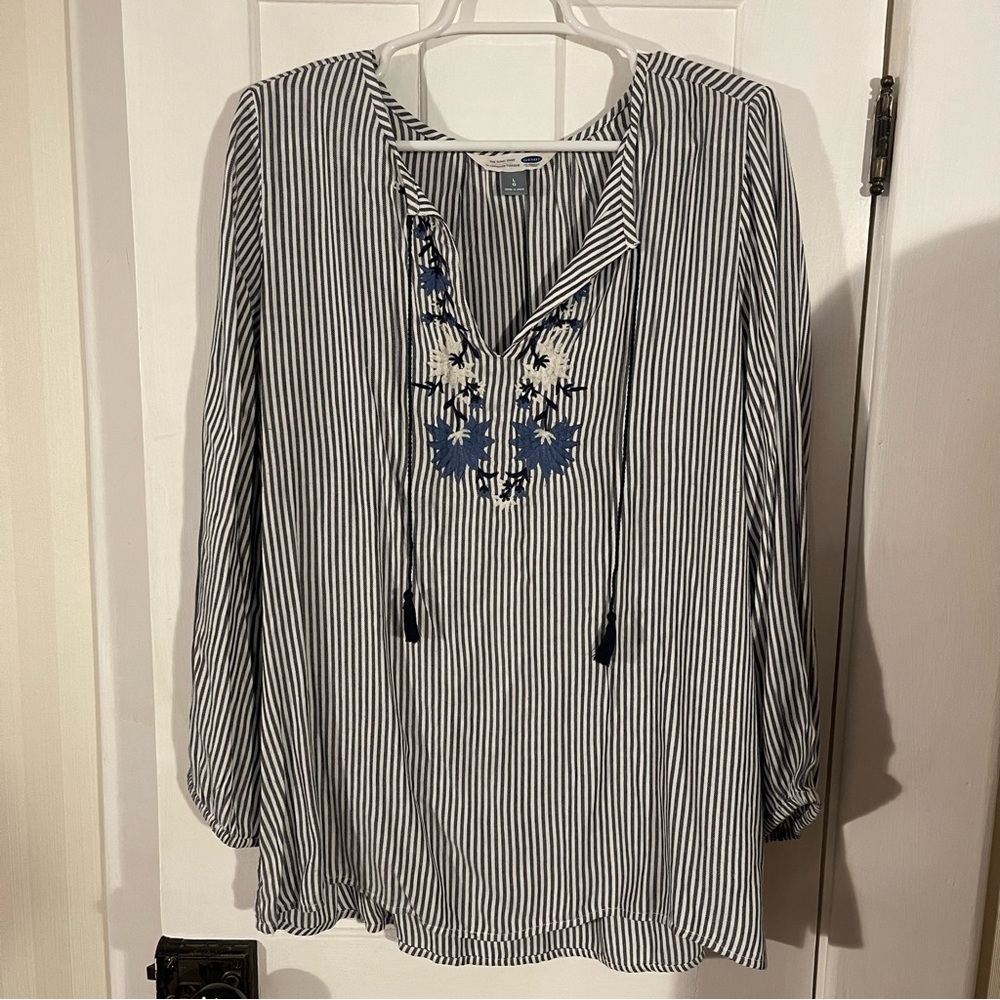 Floral Striped Tunic